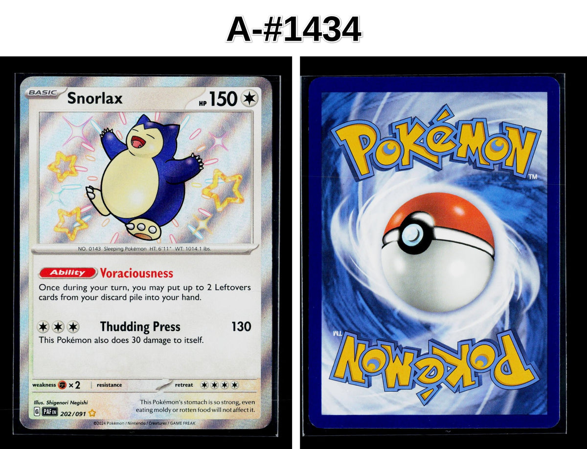 Front + Back scan | Near Mint / A-#1434 / Holofoil