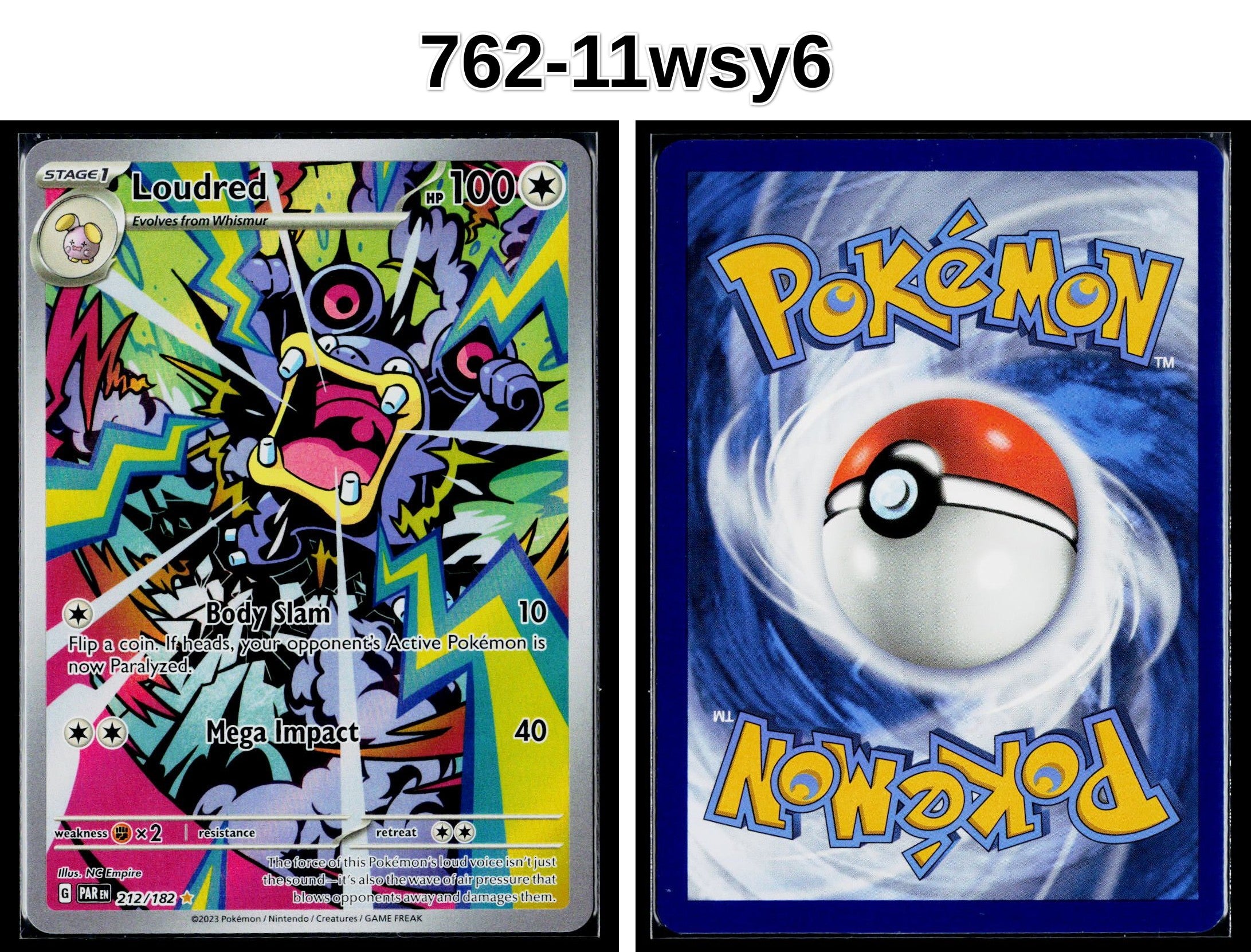 Front + Back scan