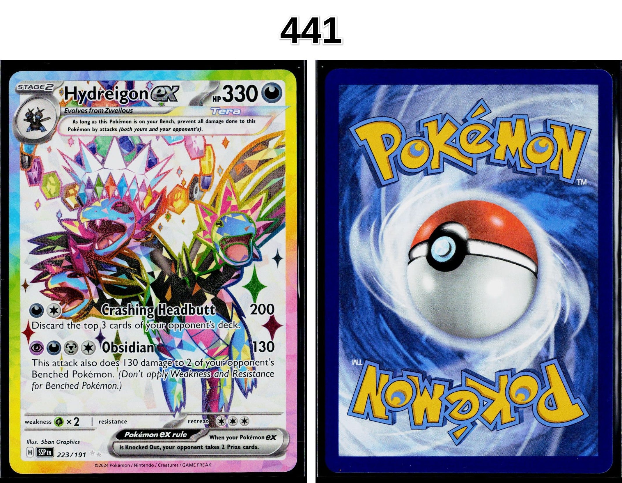 Front + Back scan