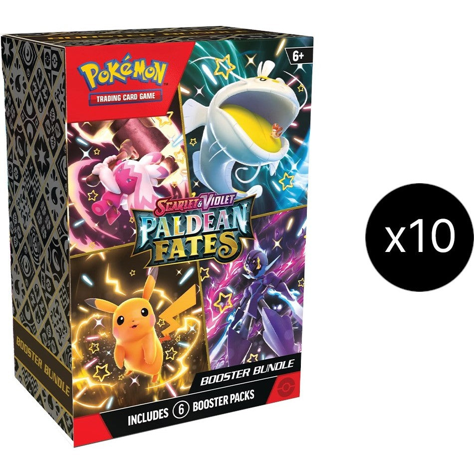 Paldean Fates Booster Bundle Display