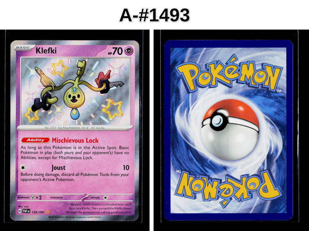 Front + Back scan | Near Mint / A-#1493 / Holofoil