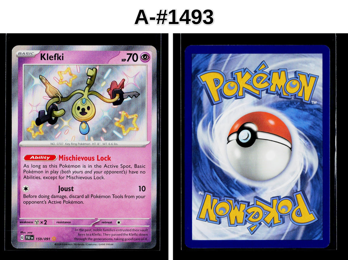 Front + Back scan | Near Mint / A-#1493 / Holofoil