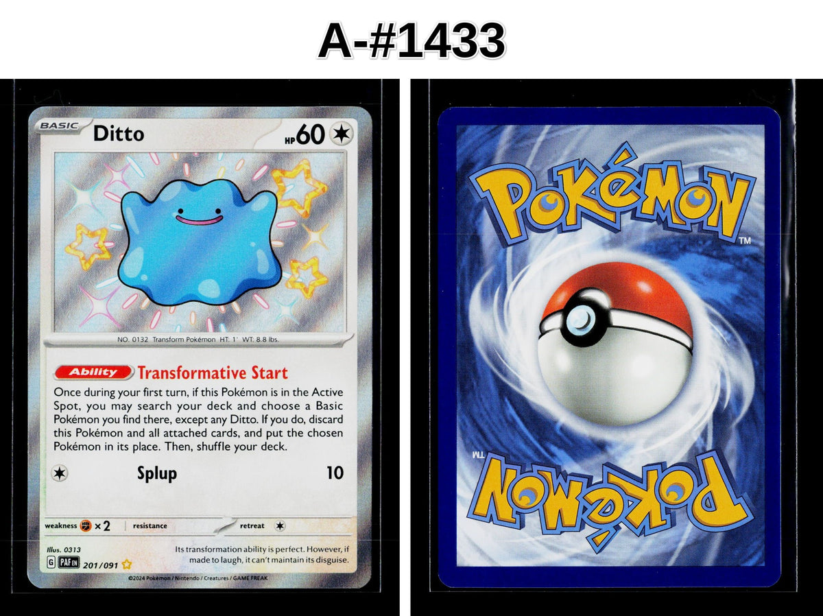 Front + Back scan | Near Mint / A-#1433 / Holofoil