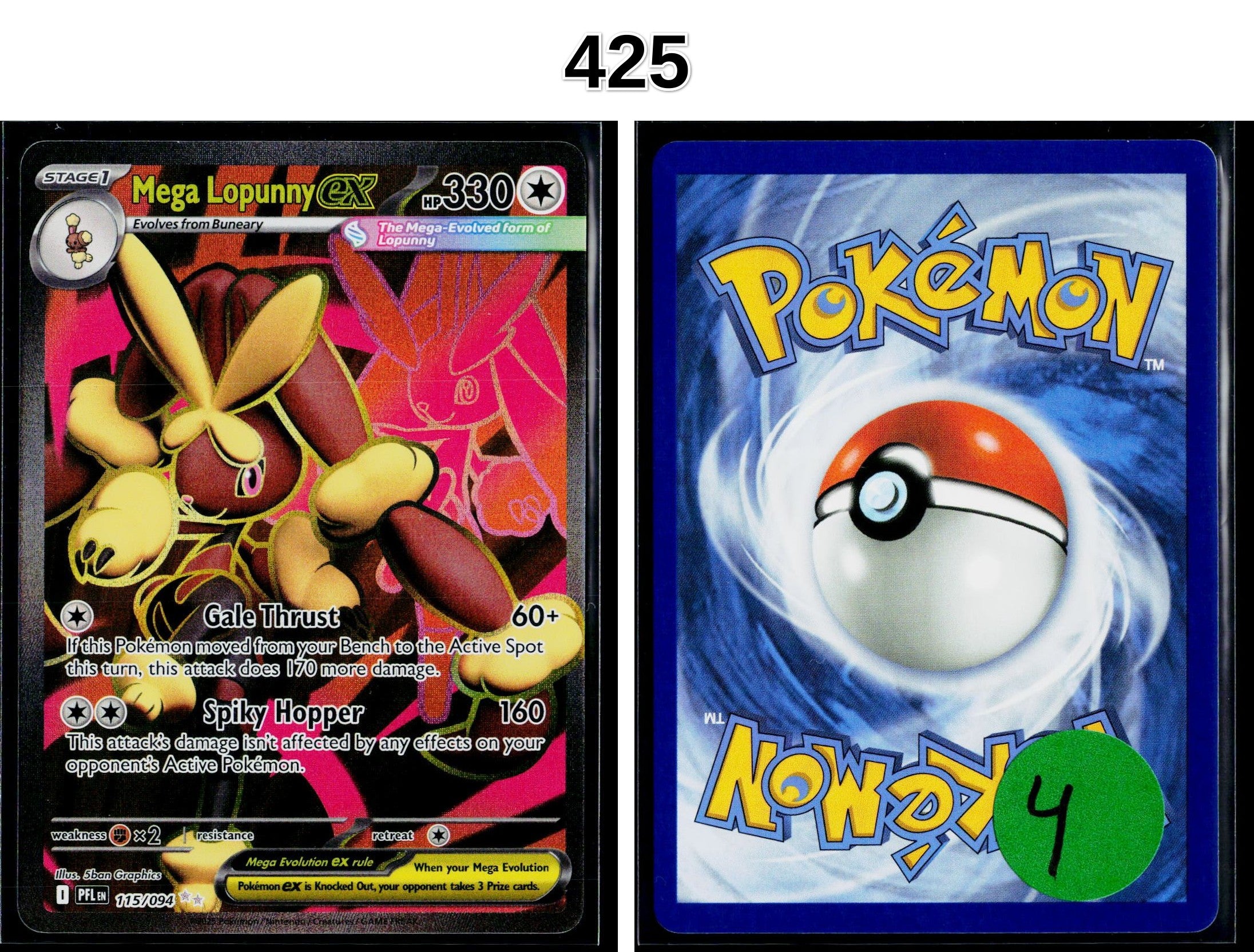 Front + Back scan