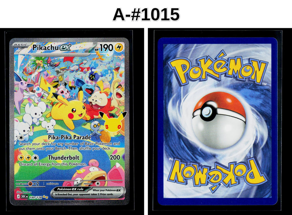 Front + Back scan | Near Mint / A-#1015 / Holofoil