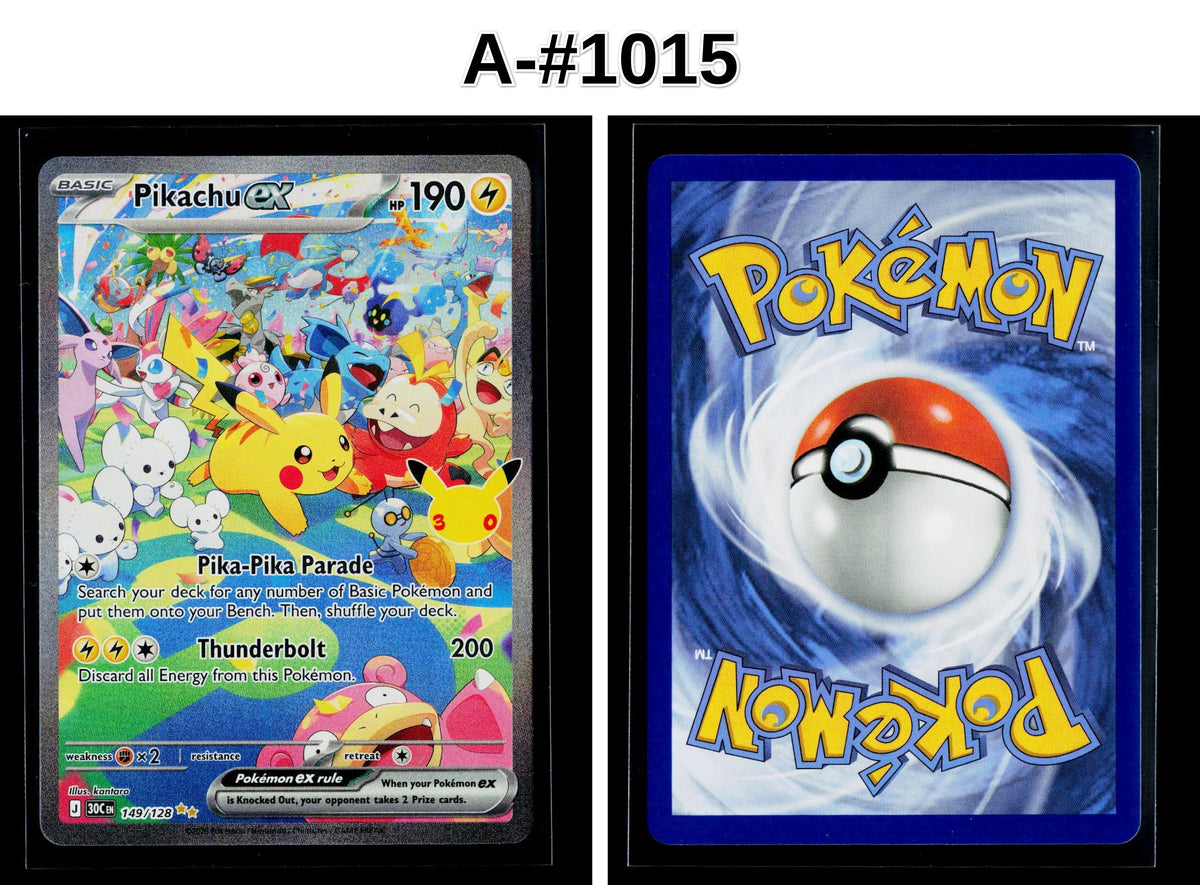 Front + Back scan | Near Mint / A-#1015 / Holofoil