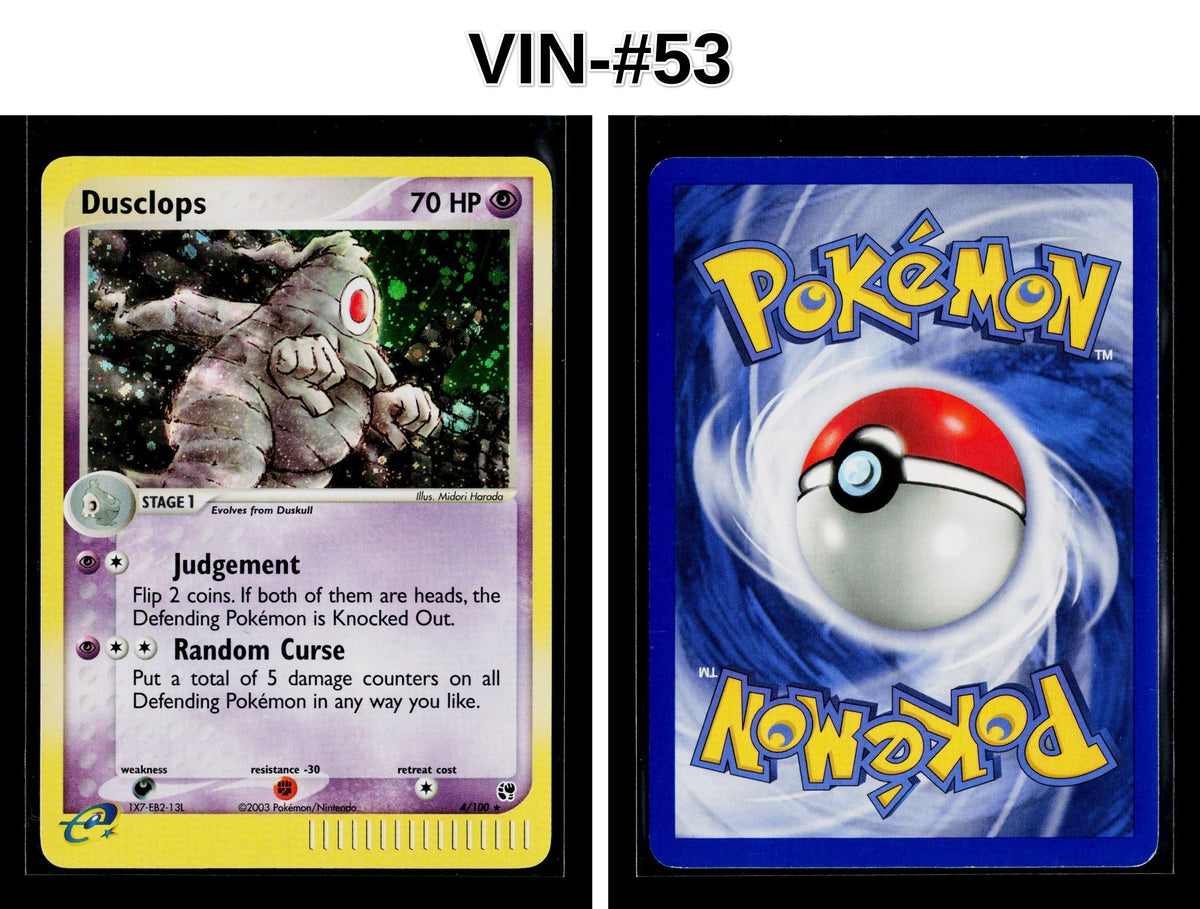 Front + Back scan