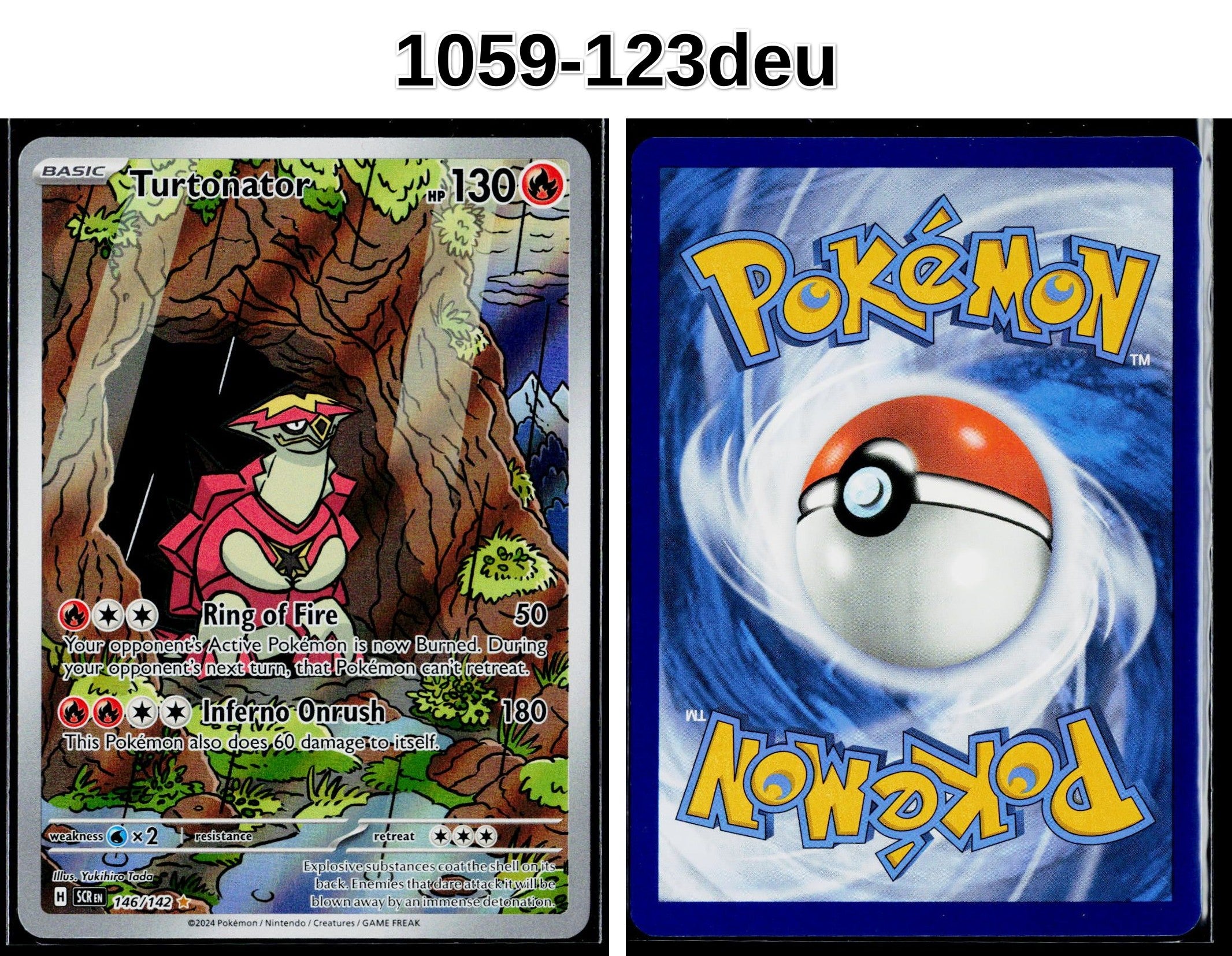 Front + Back scan
