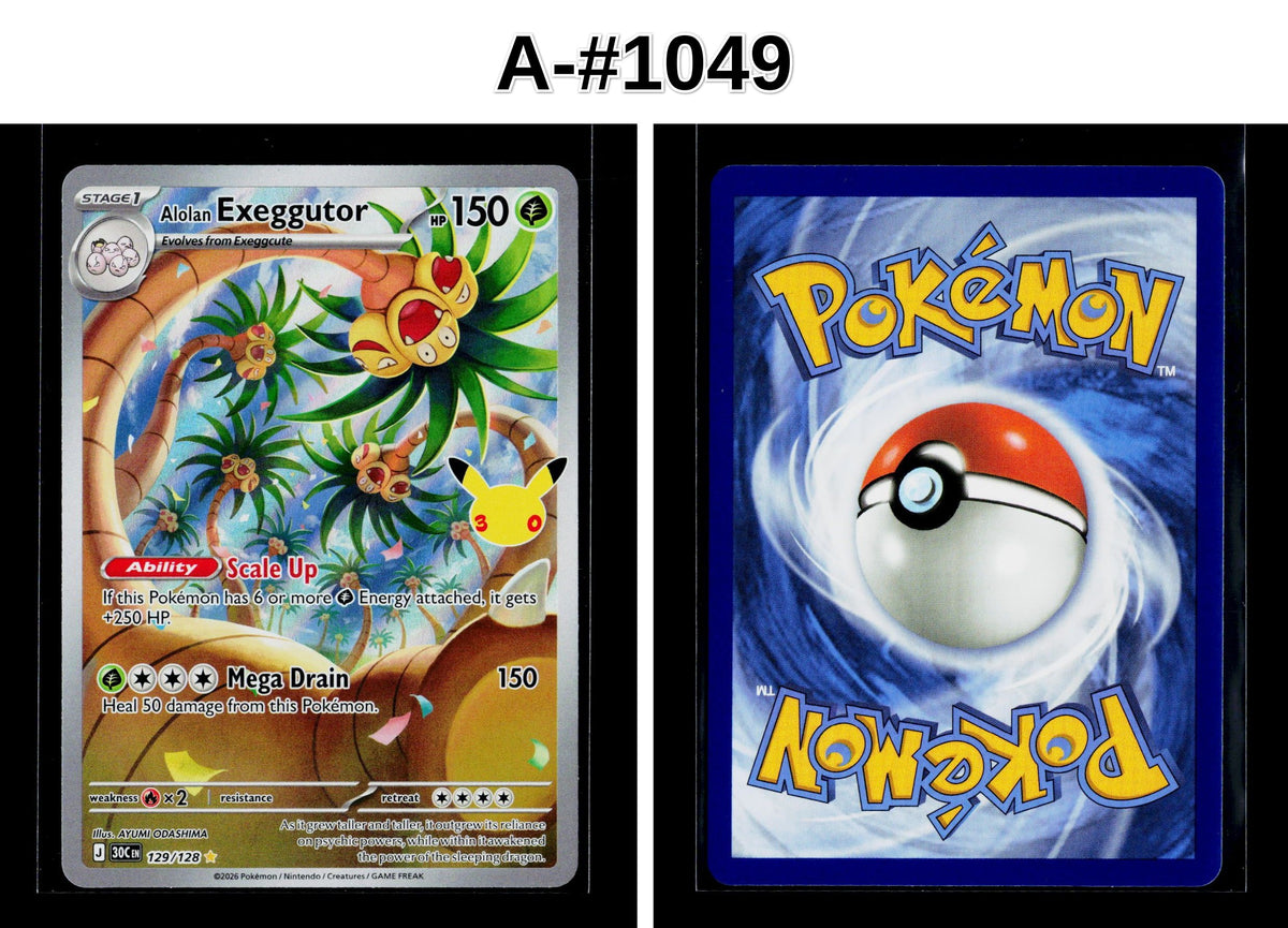 Front + Back scan | Near Mint / A-#1049 / Holofoil