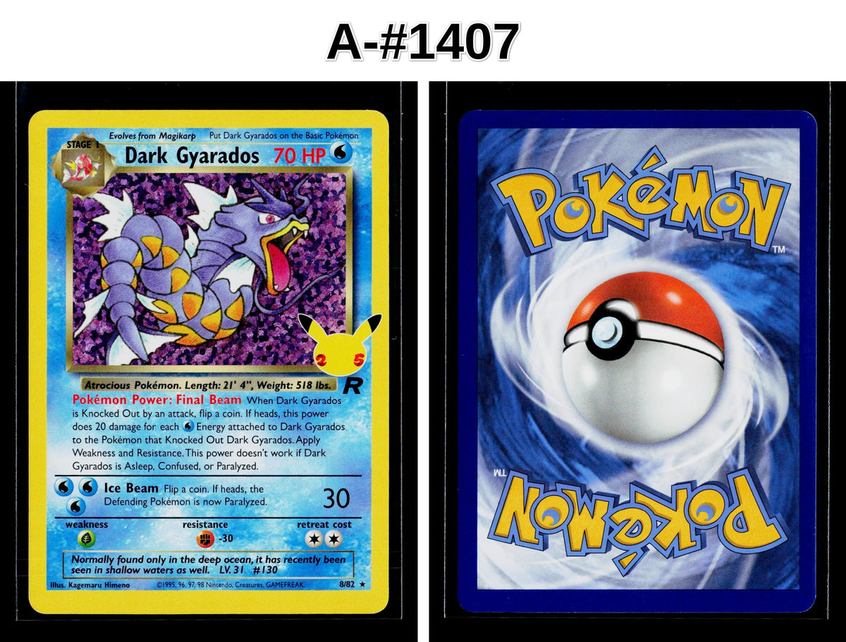 Front + Back scan | Near Mint / A-#1407 / Holofoil