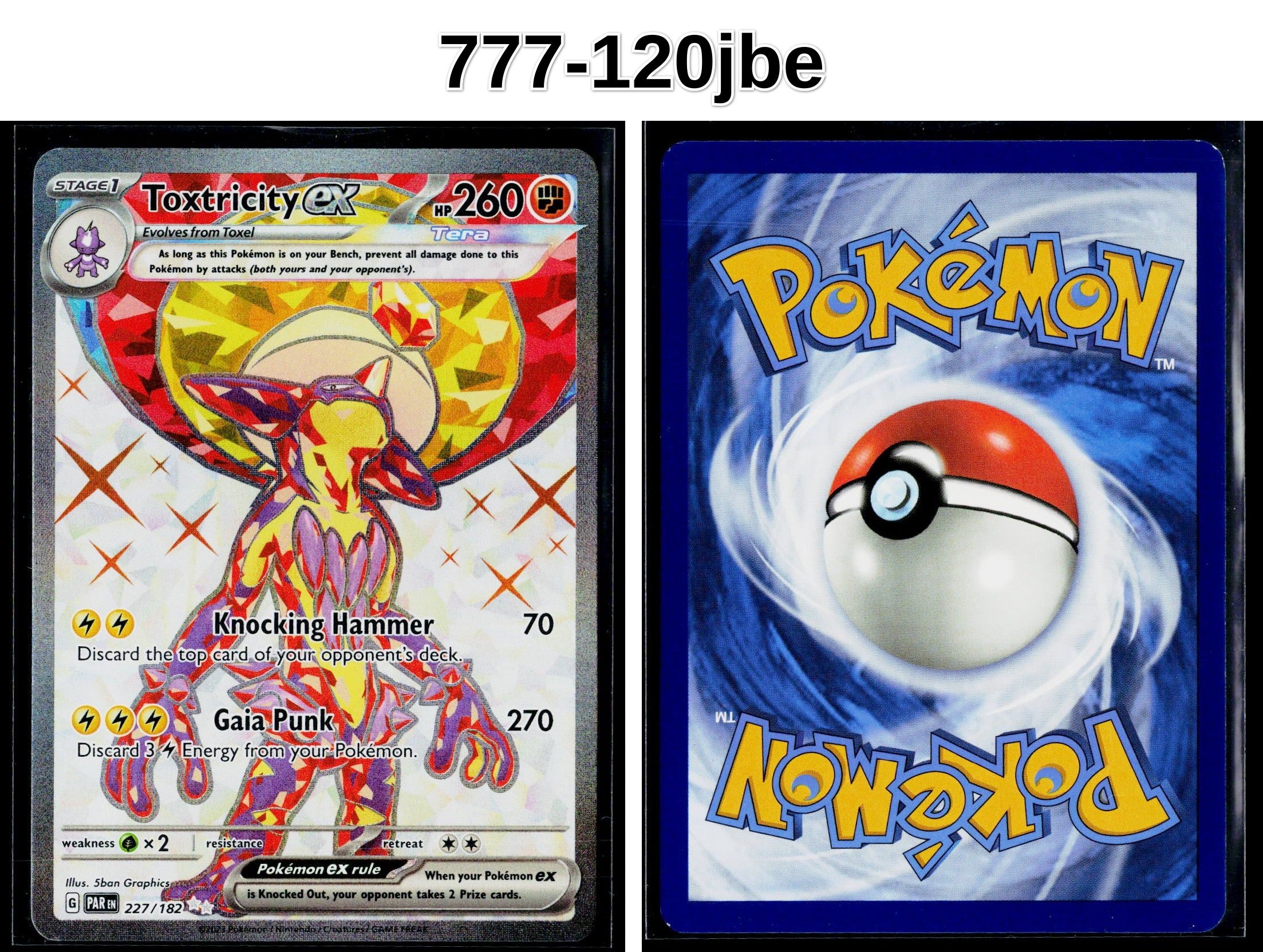 Front + Back scan