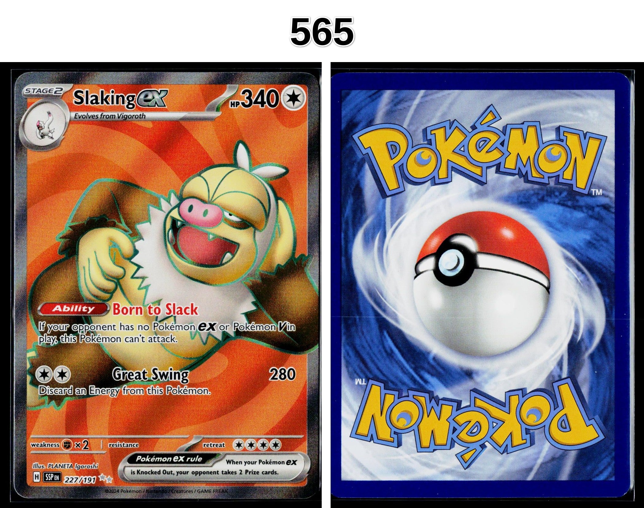 Front + Back scan