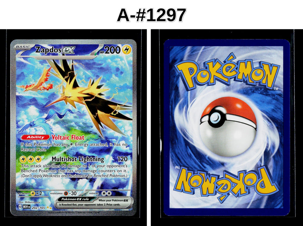 Front + Back scan | Near Mint / A-#1297 / Holofoil