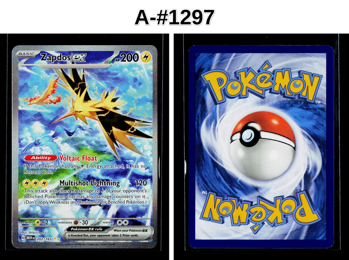 Front + Back scan | Near Mint / A-#1297 / Holofoil