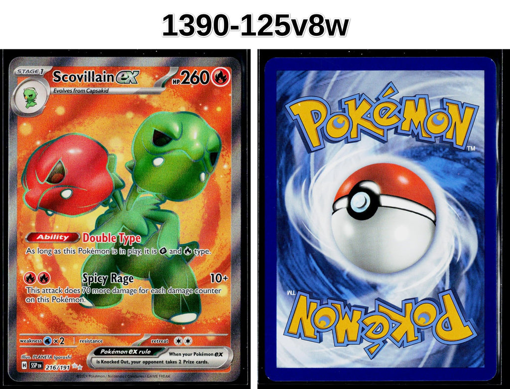 Front + Back scan