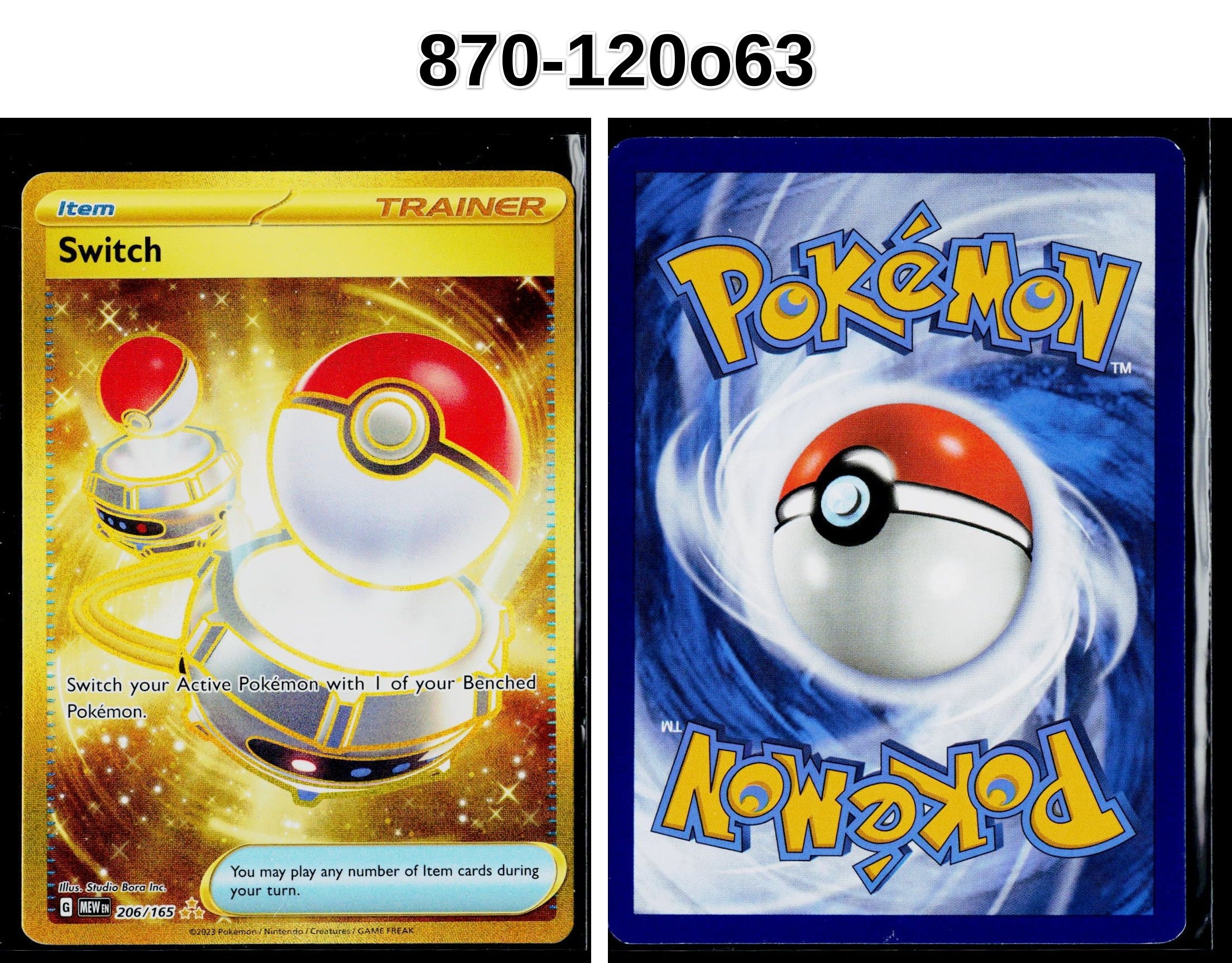 Front + Back scan