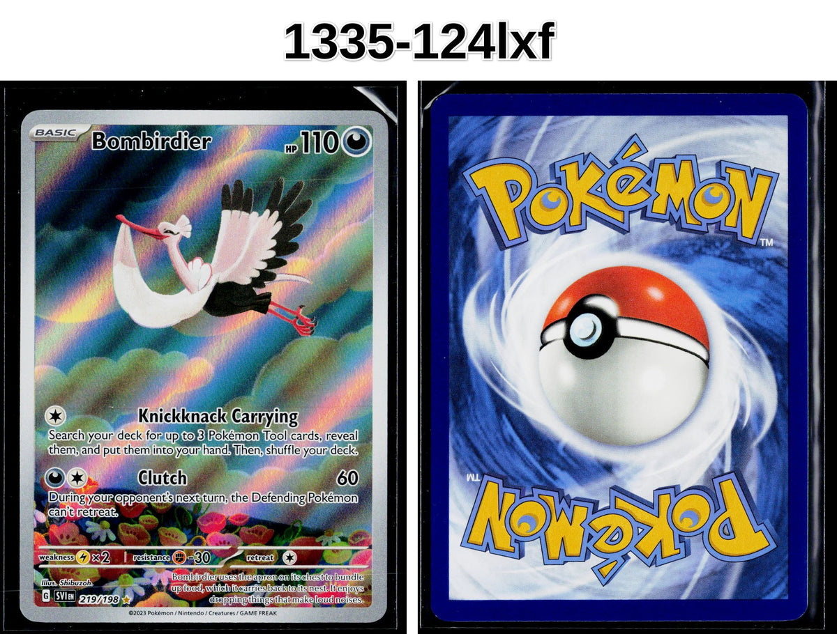 Front + Back scan | Near Mint / 1335-124lxf / Holofoil
