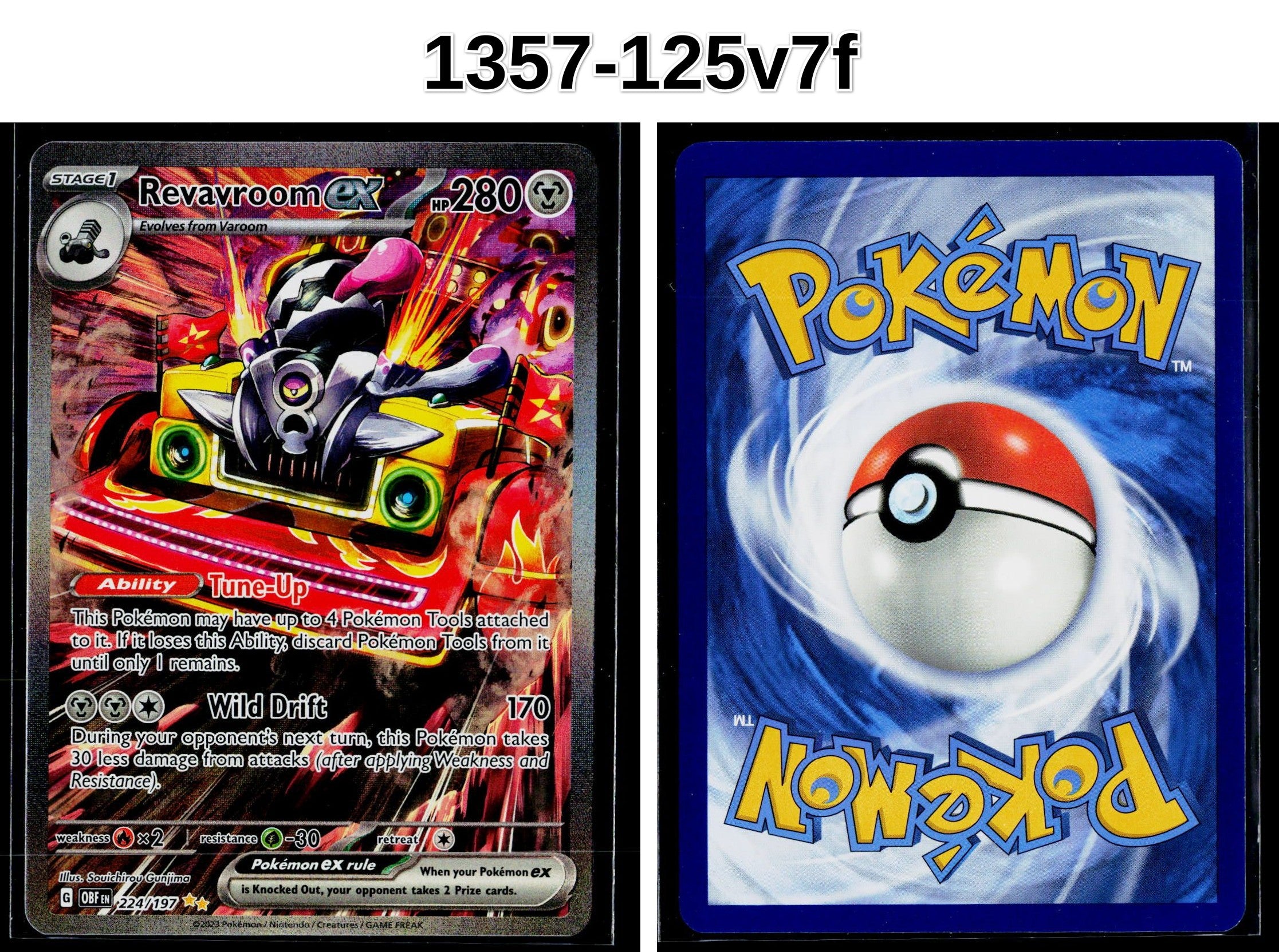 Front + Back scan