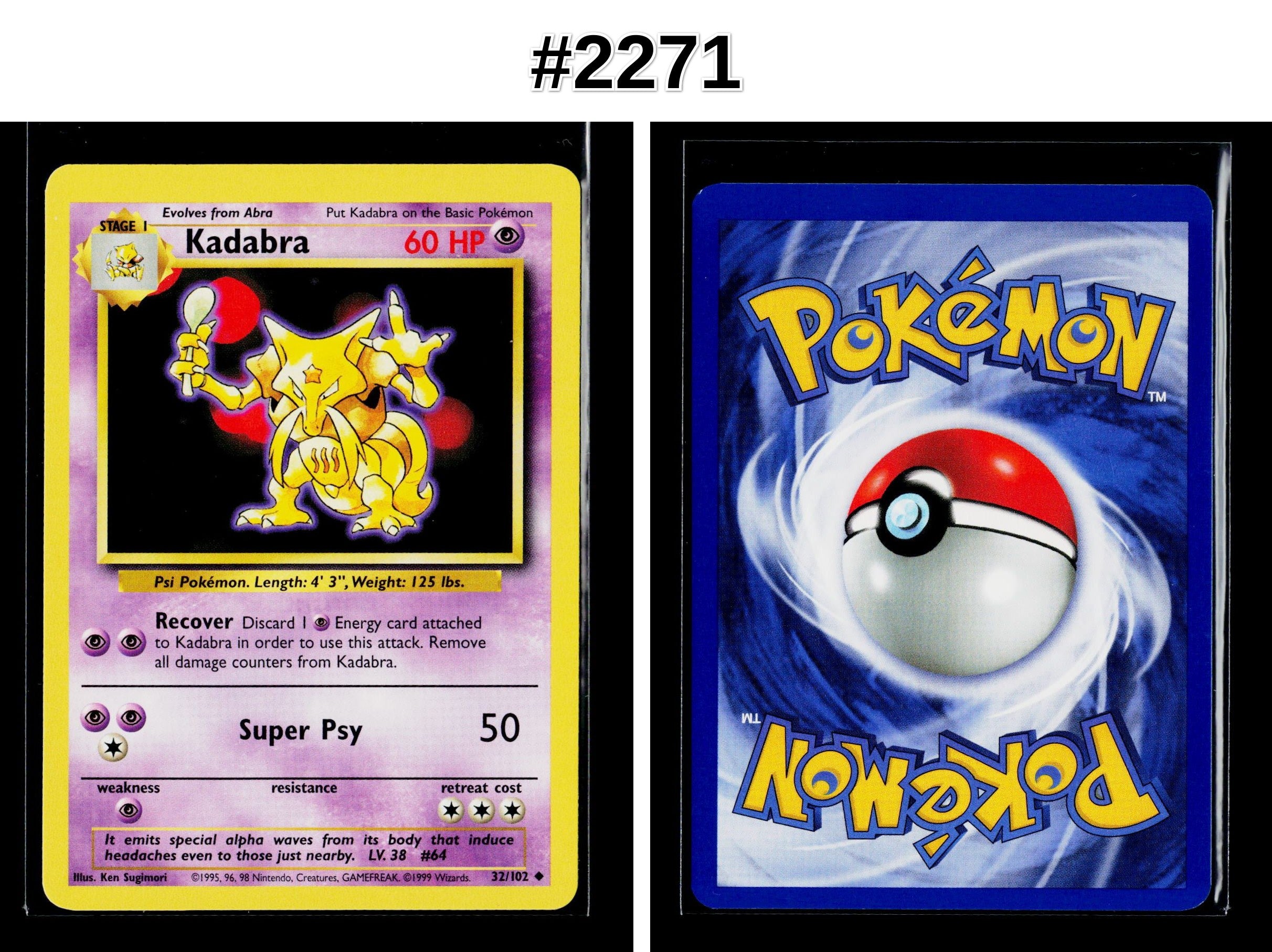 Front + Back scan