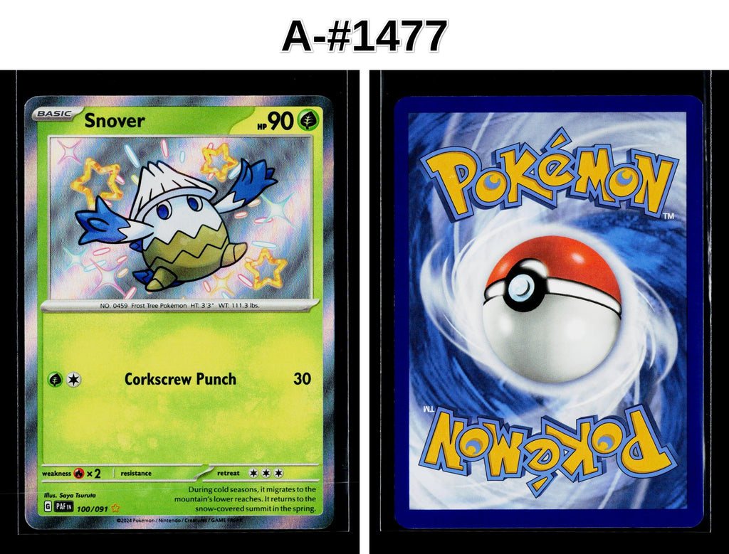 Front + Back scan | Near Mint / A-#1477 / Holofoil