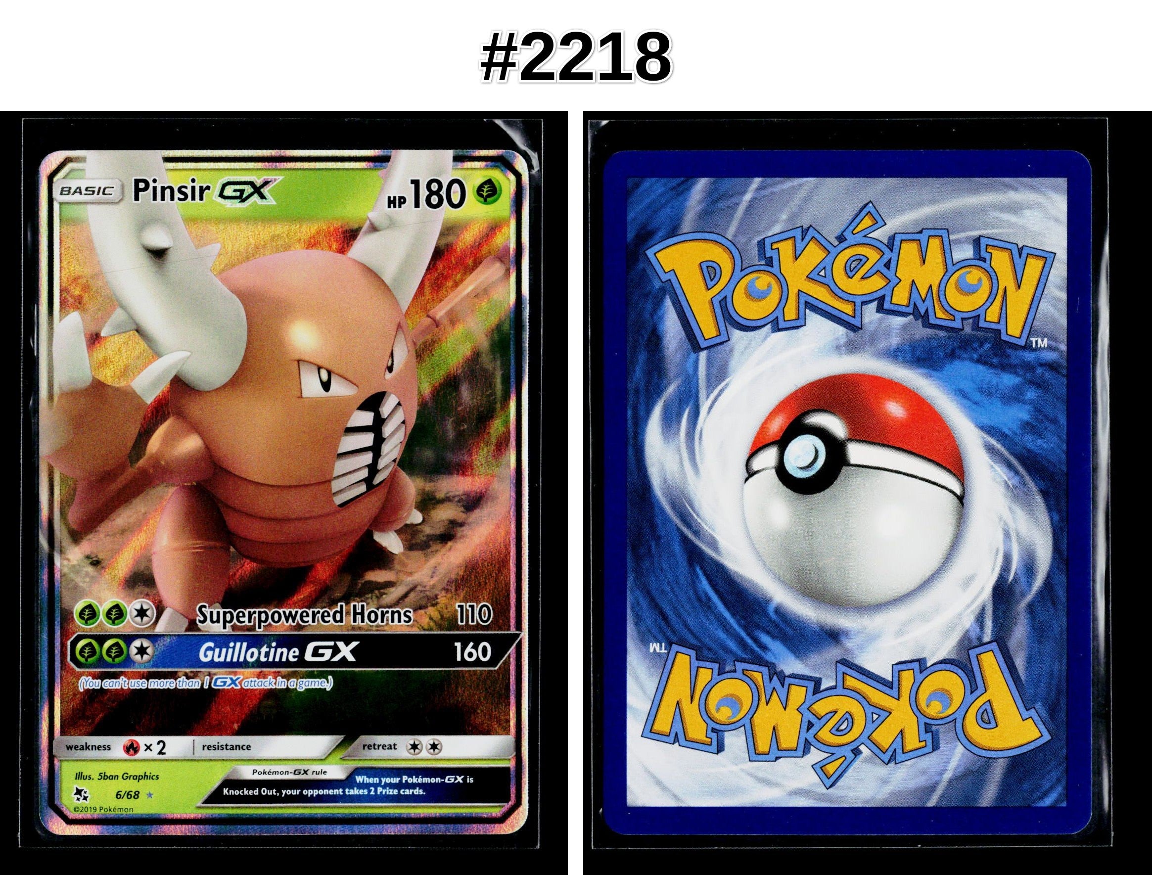 Front + Back scan