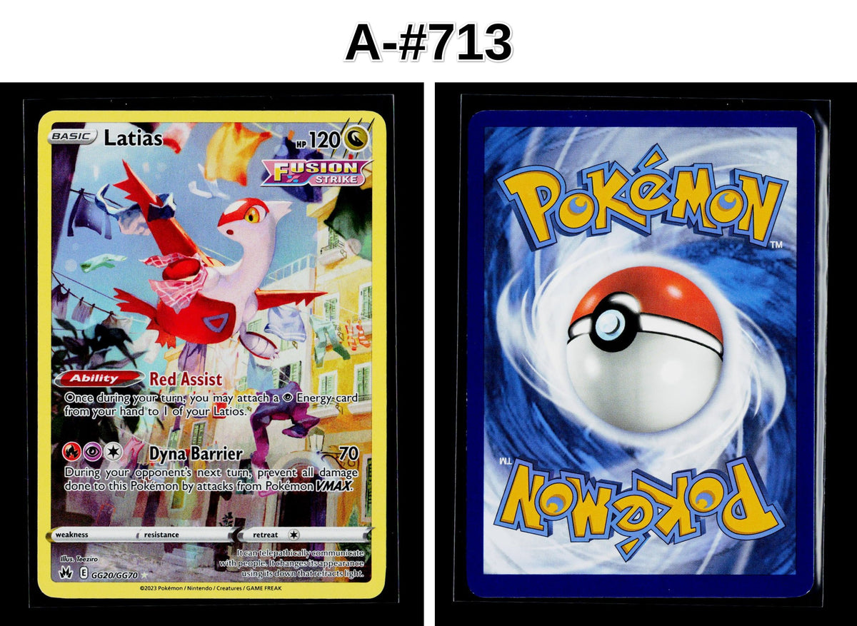 Front + Back scan | Near Mint / A-#713 / Holofoil