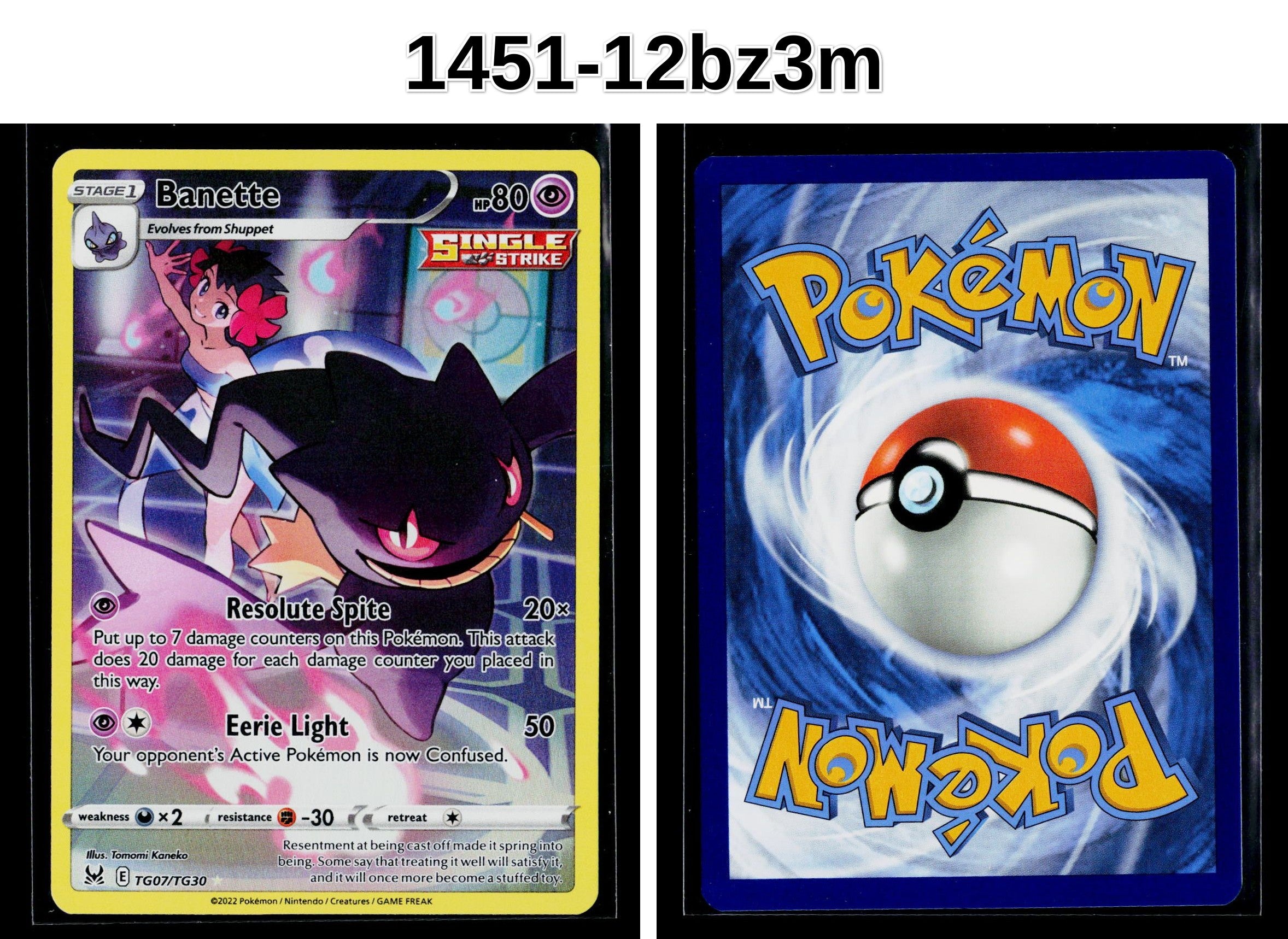 Front + Back scan
