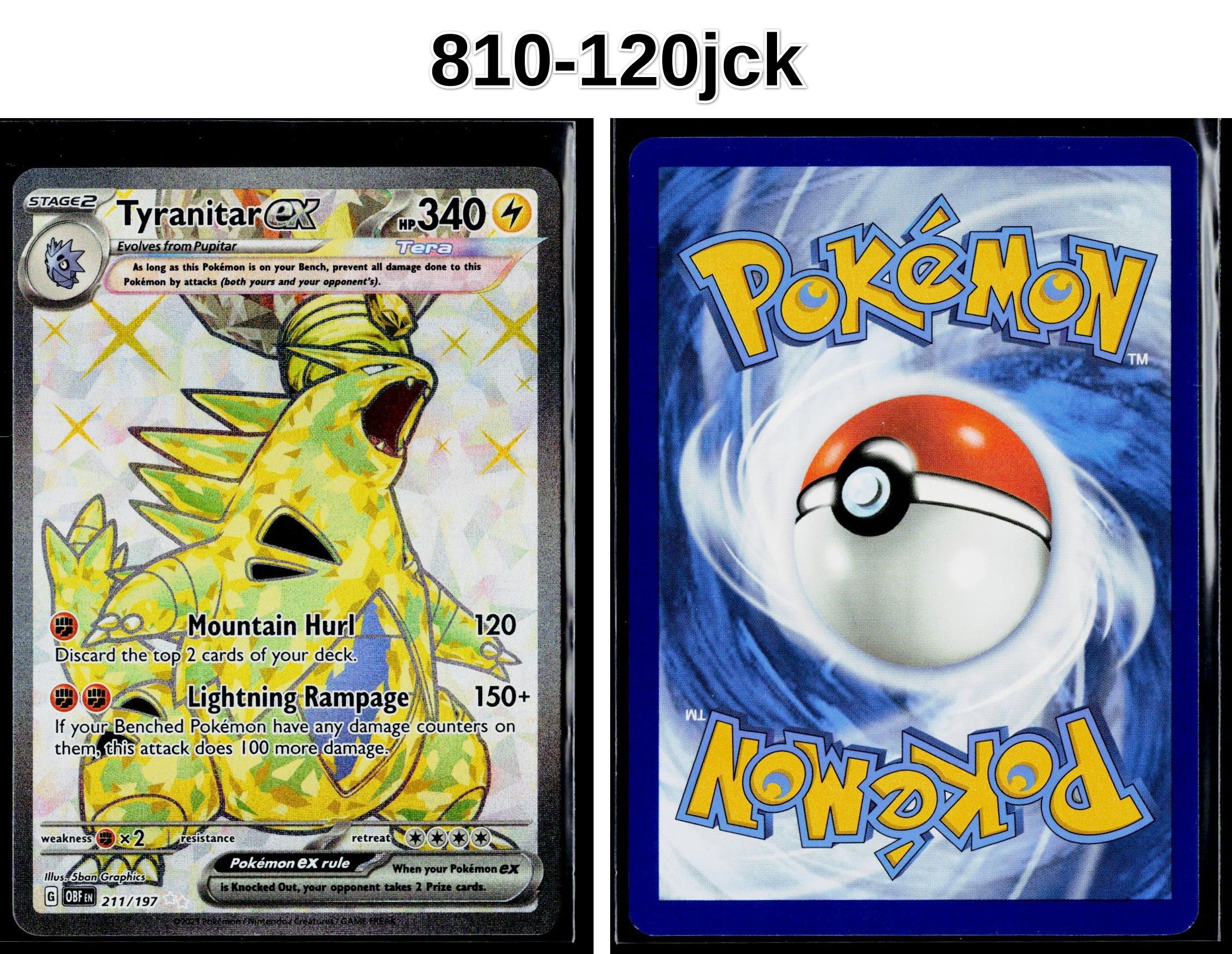 Front + Back scan
