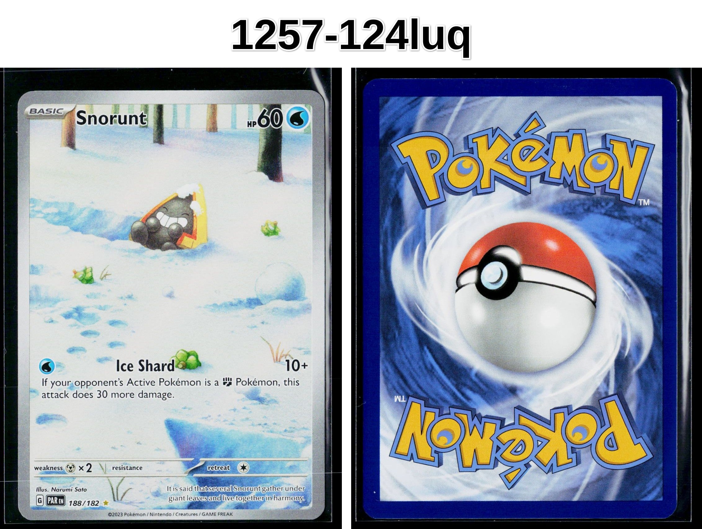 Front + Back scan
