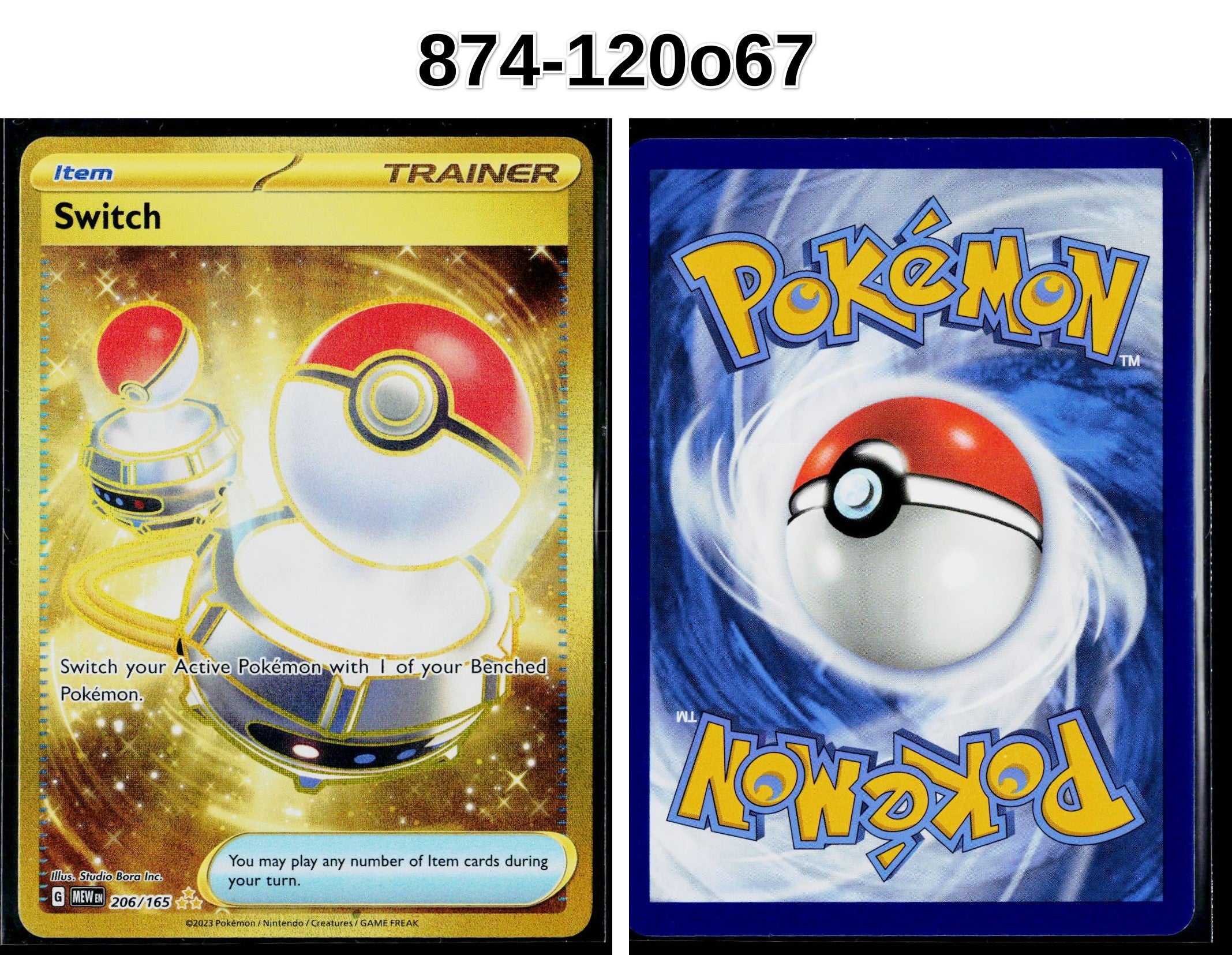 Front + Back scan