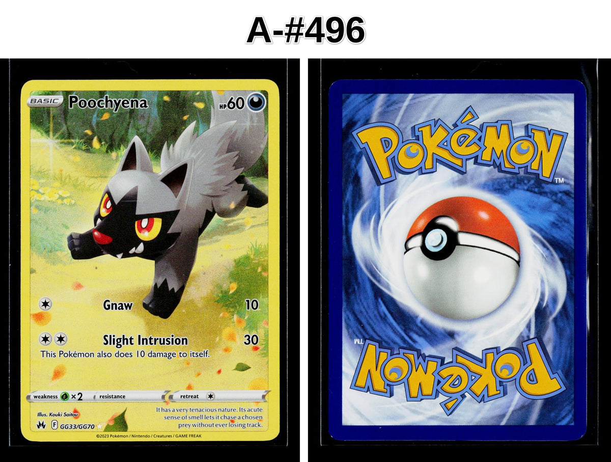 Front + Back scan | Near Mint / A-#496 / Holofoil