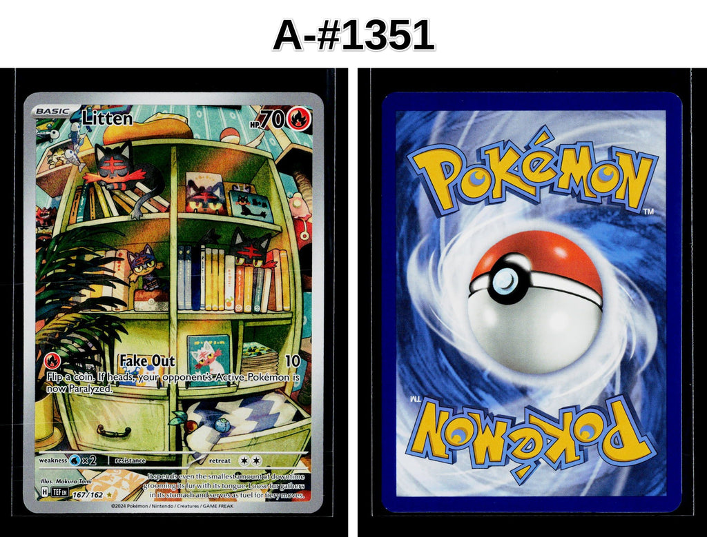 Front + Back scan | Near Mint / A-#1351 / Holofoil
