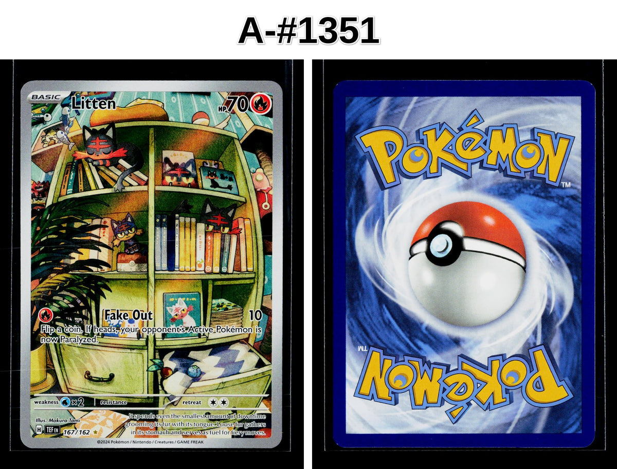 Front + Back scan | Near Mint / A-#1351 / Holofoil