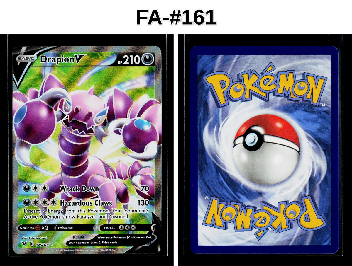 Front + Back scan | Near Mint / FA-#161 / Holofoil