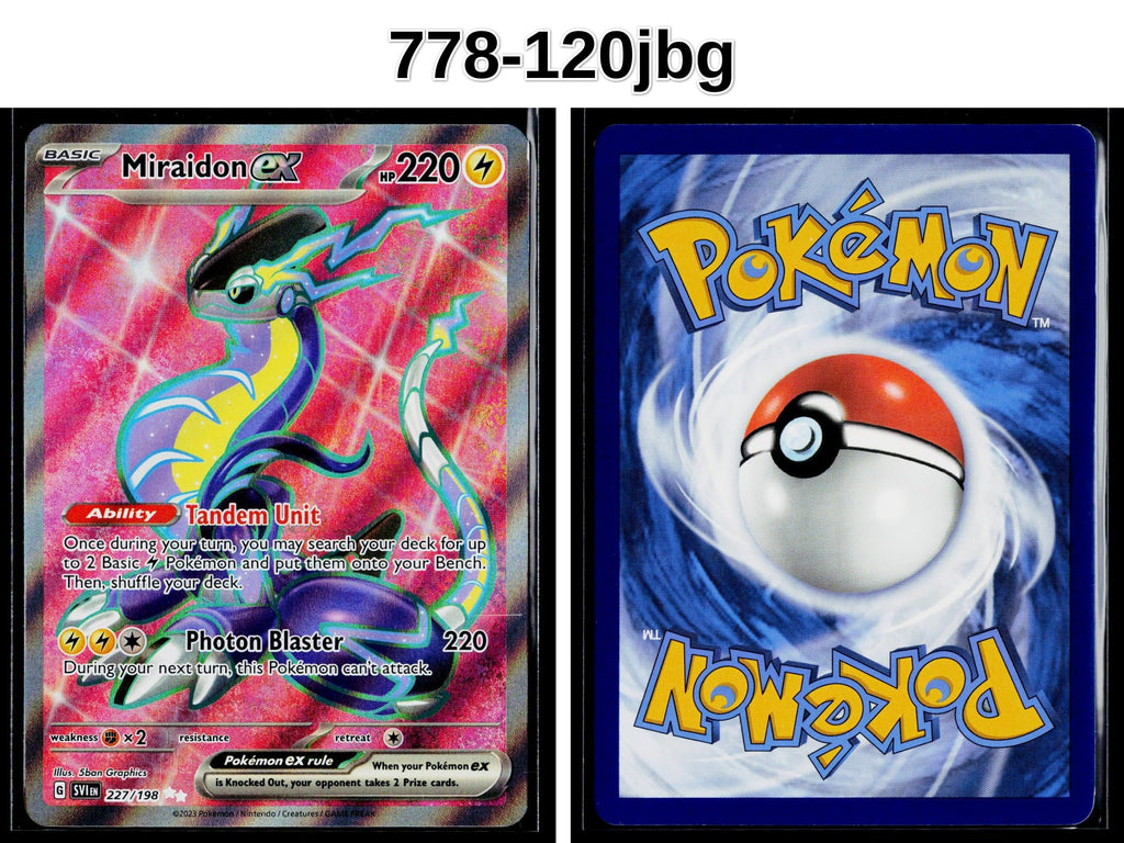 Front + Back scan