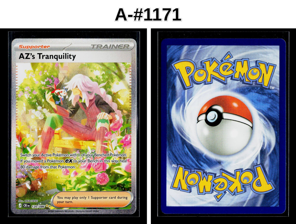 Front + Back scan | Near Mint / A-#1171 / Holofoil