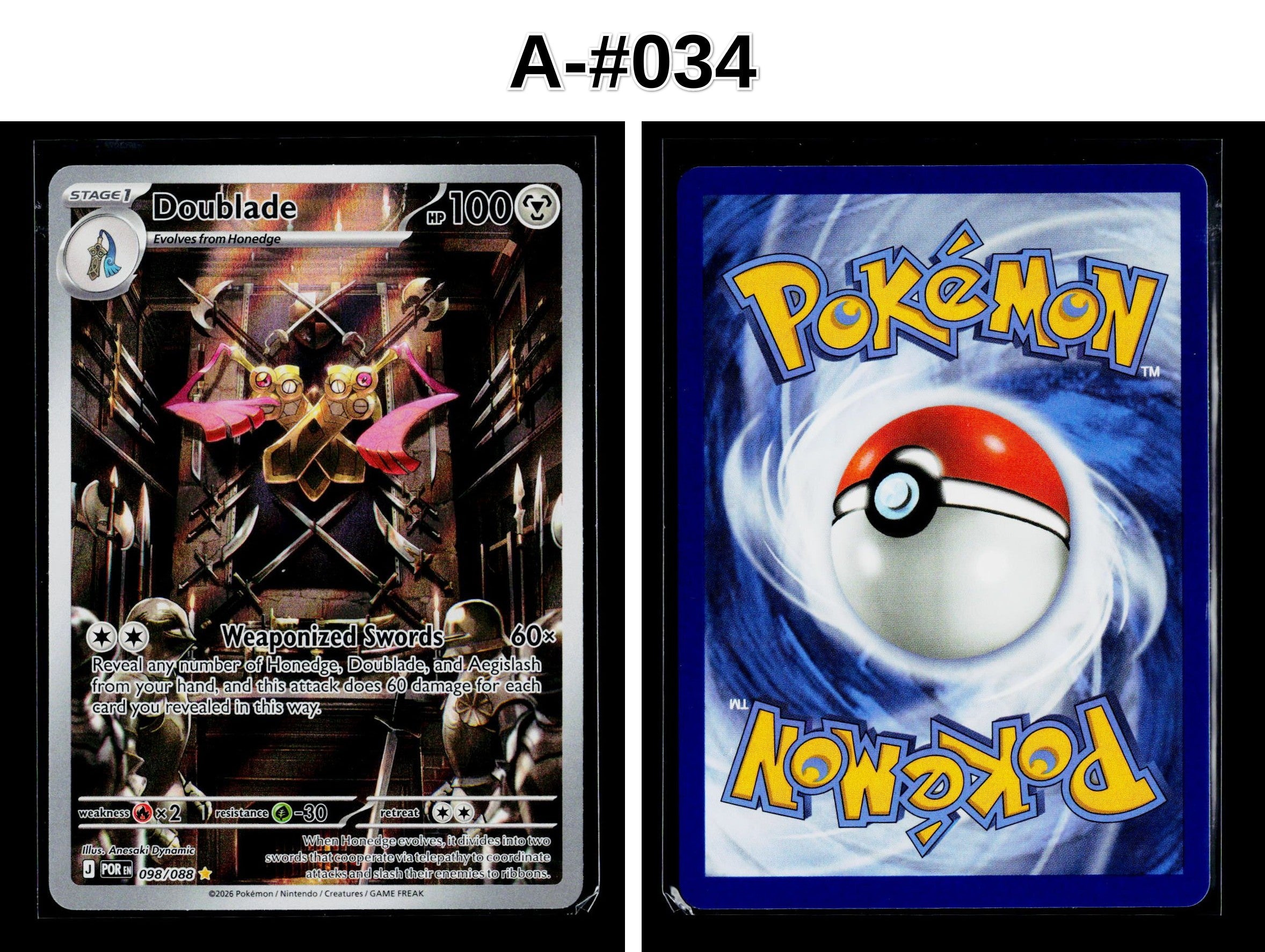Front + Back scan