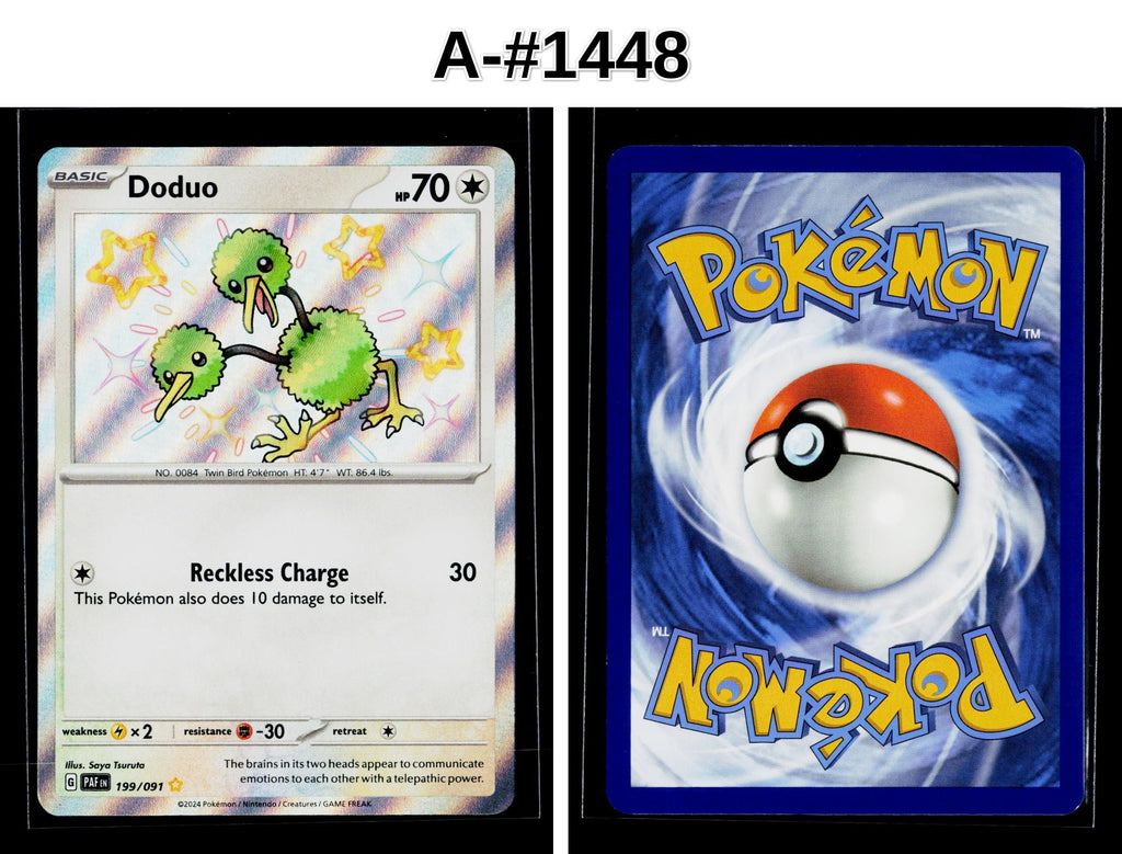 Front + Back scan | Near Mint / A-#1448 / Holofoil