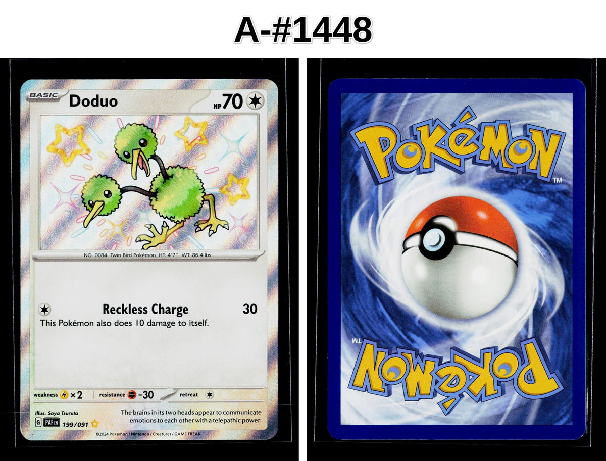 Front + Back scan | Near Mint / A-#1448 / Holofoil