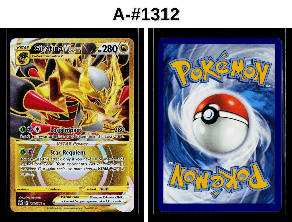 Front + Back scan | Near Mint / A-#1312 / Holofoil