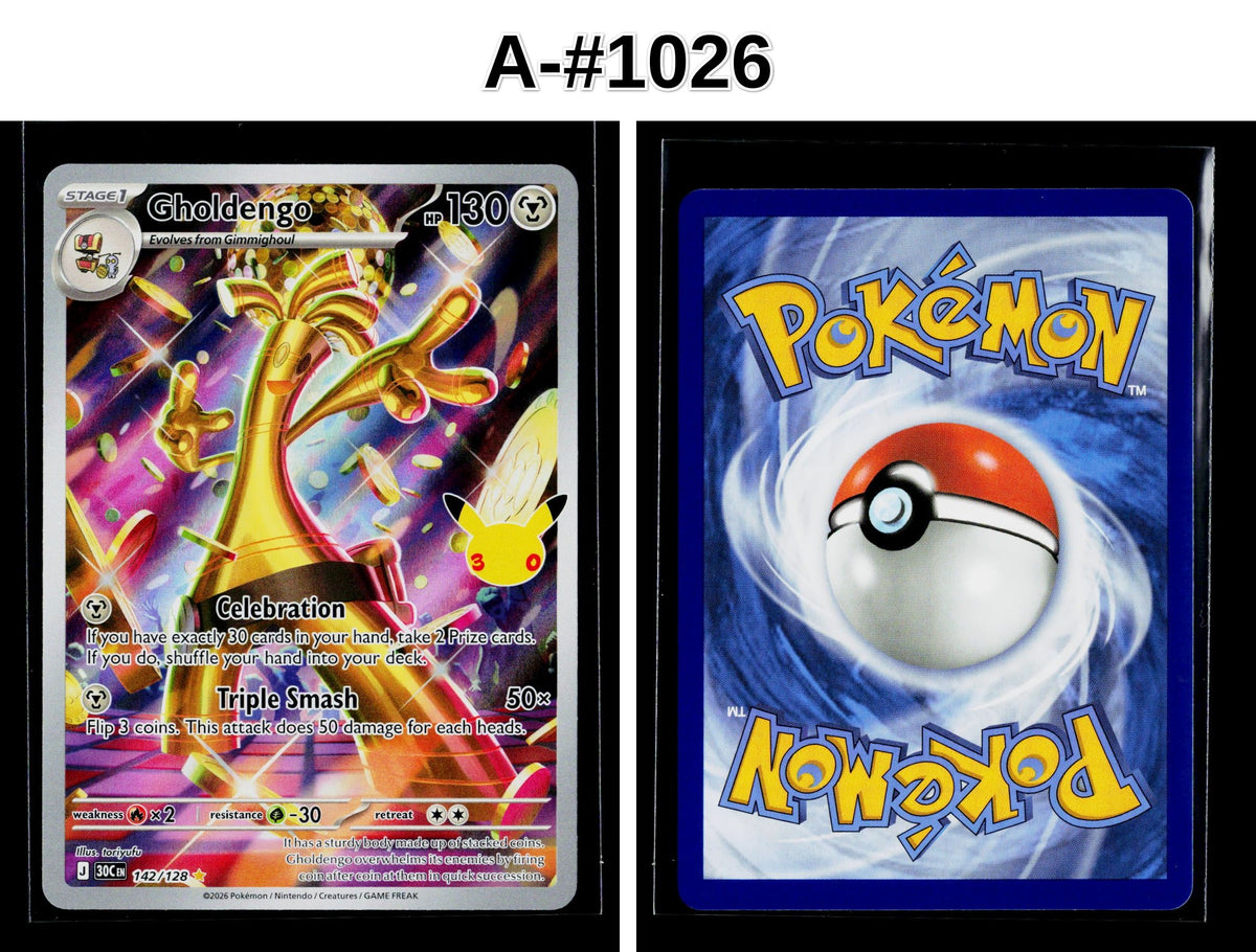 Front + Back scan | Near Mint / A-#1026 / Holofoil
