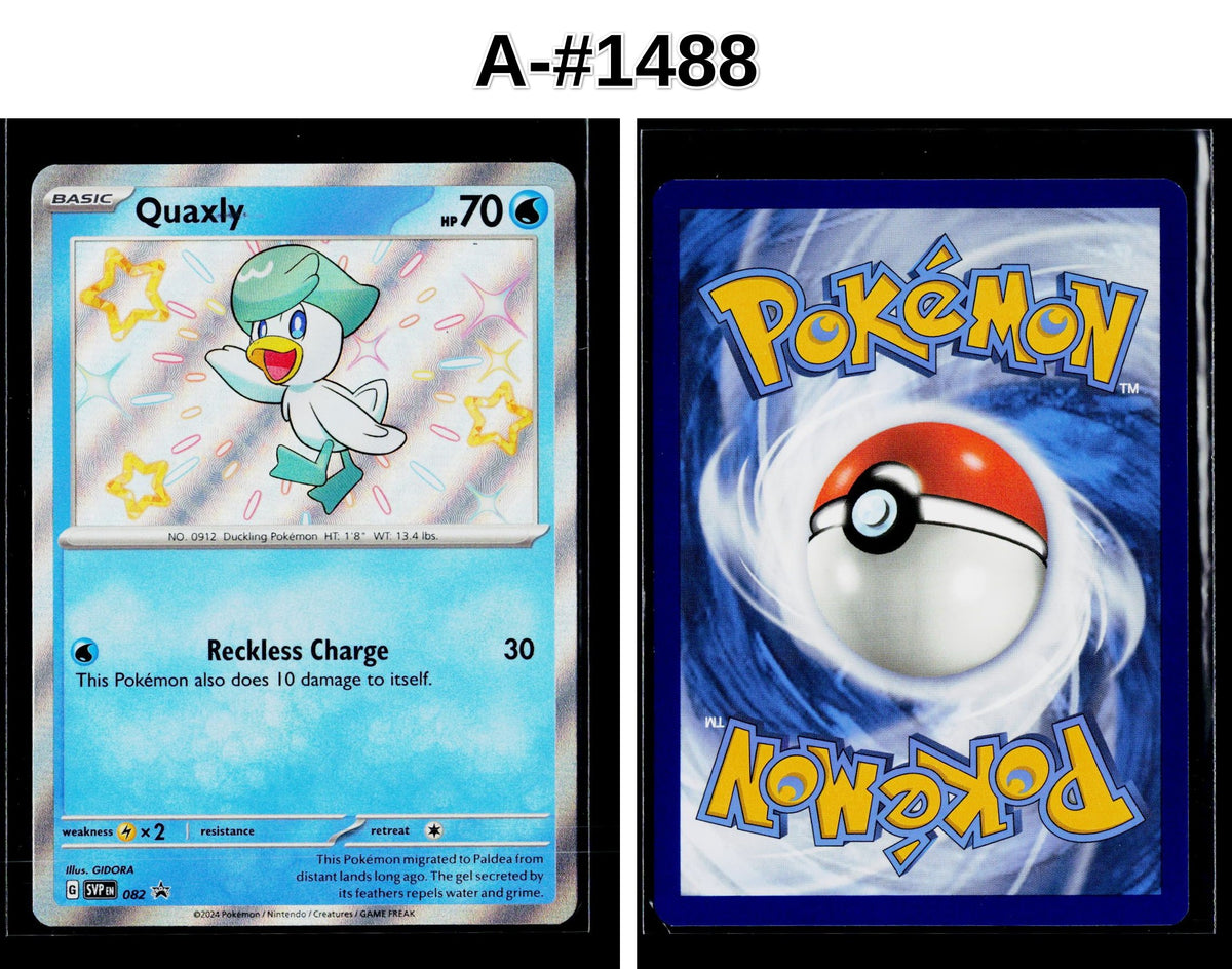 Front + Back scan | Near Mint / A-#1488 / Holofoil