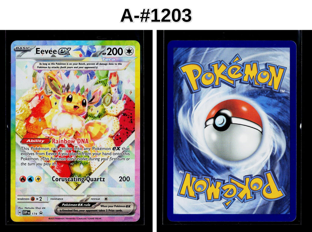 Front + Back scan | Near Mint / A-#1203 / Holofoil