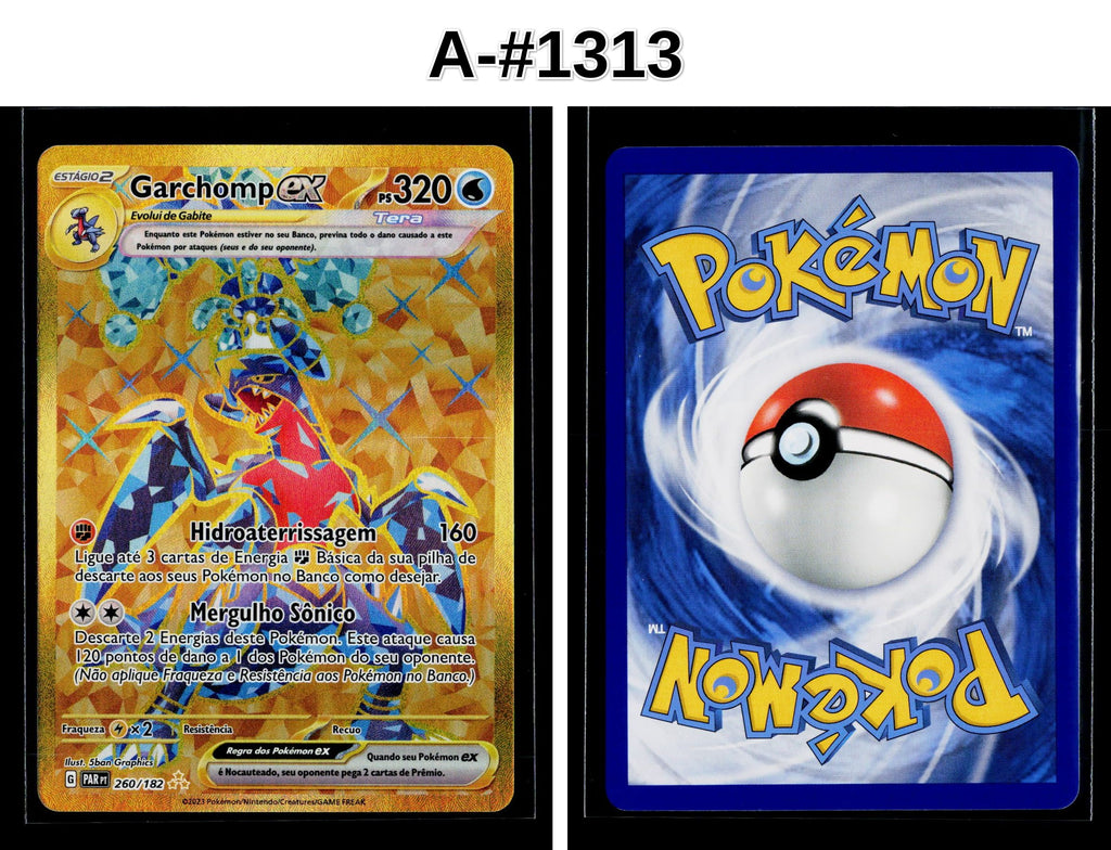 Front + Back scan | Near Mint / A-#1313 / Holofoil
