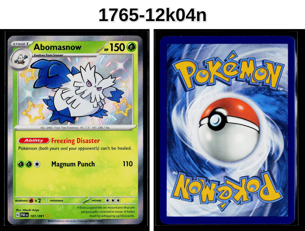 Front + Back scan