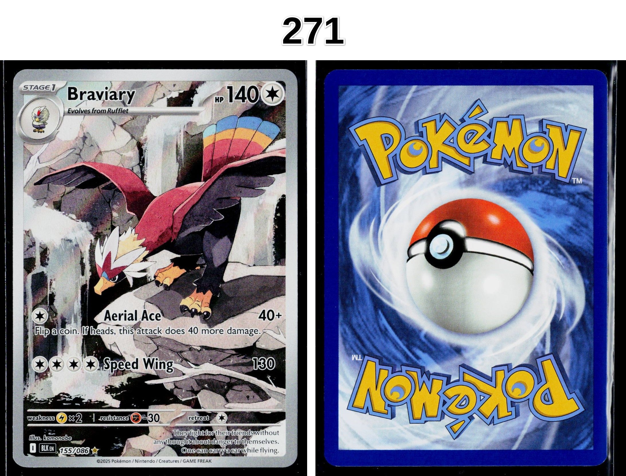 Front + Back scan