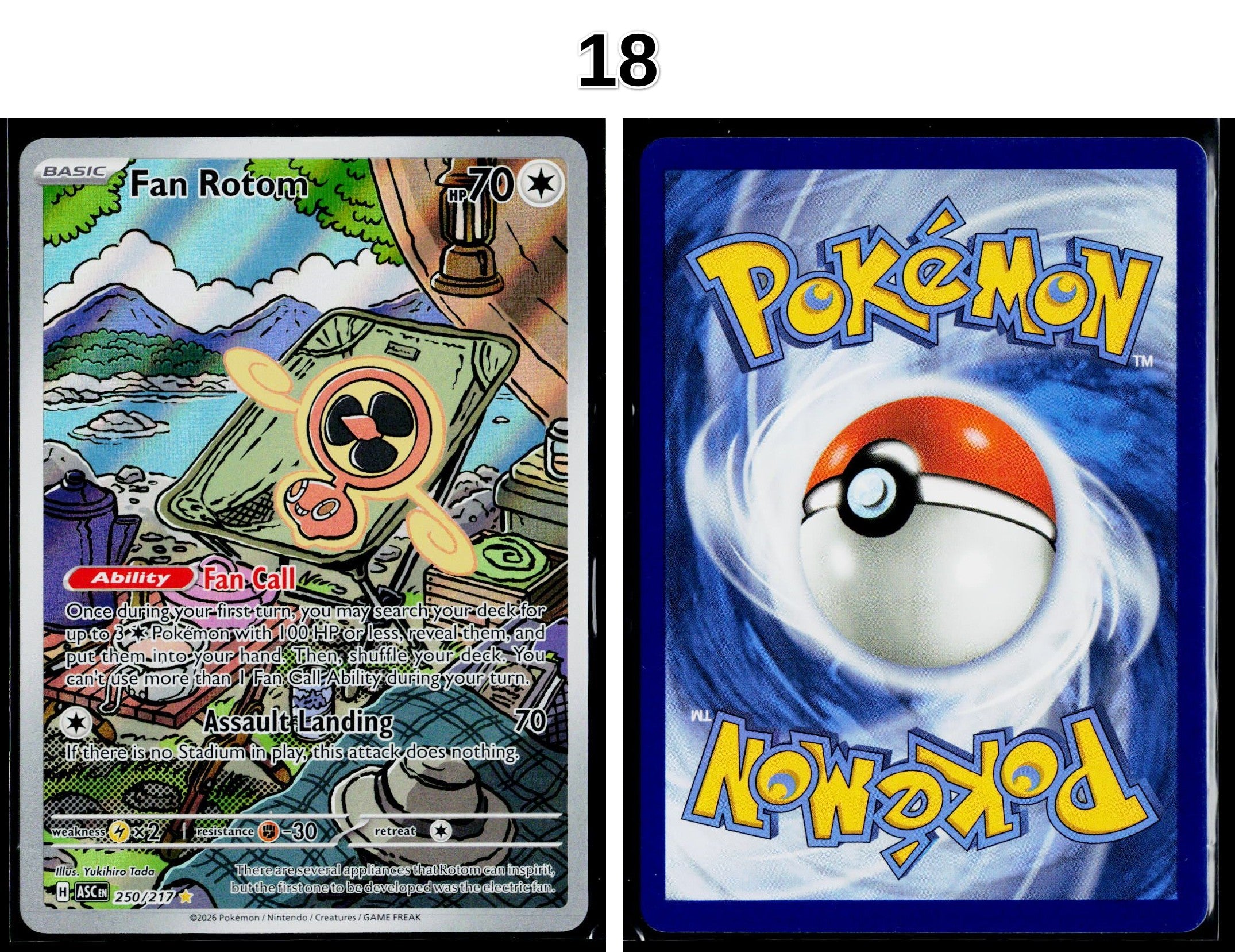 Front + Back scan