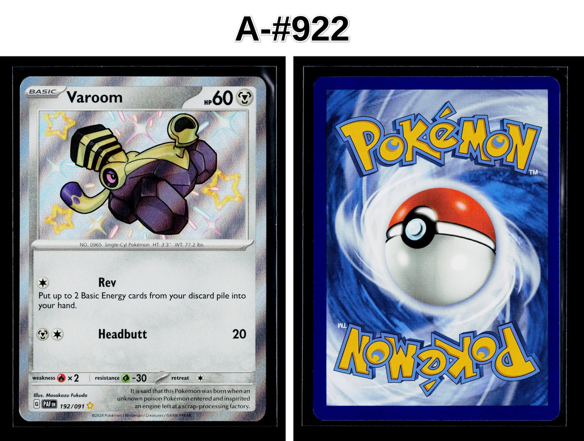 Front + Back scan