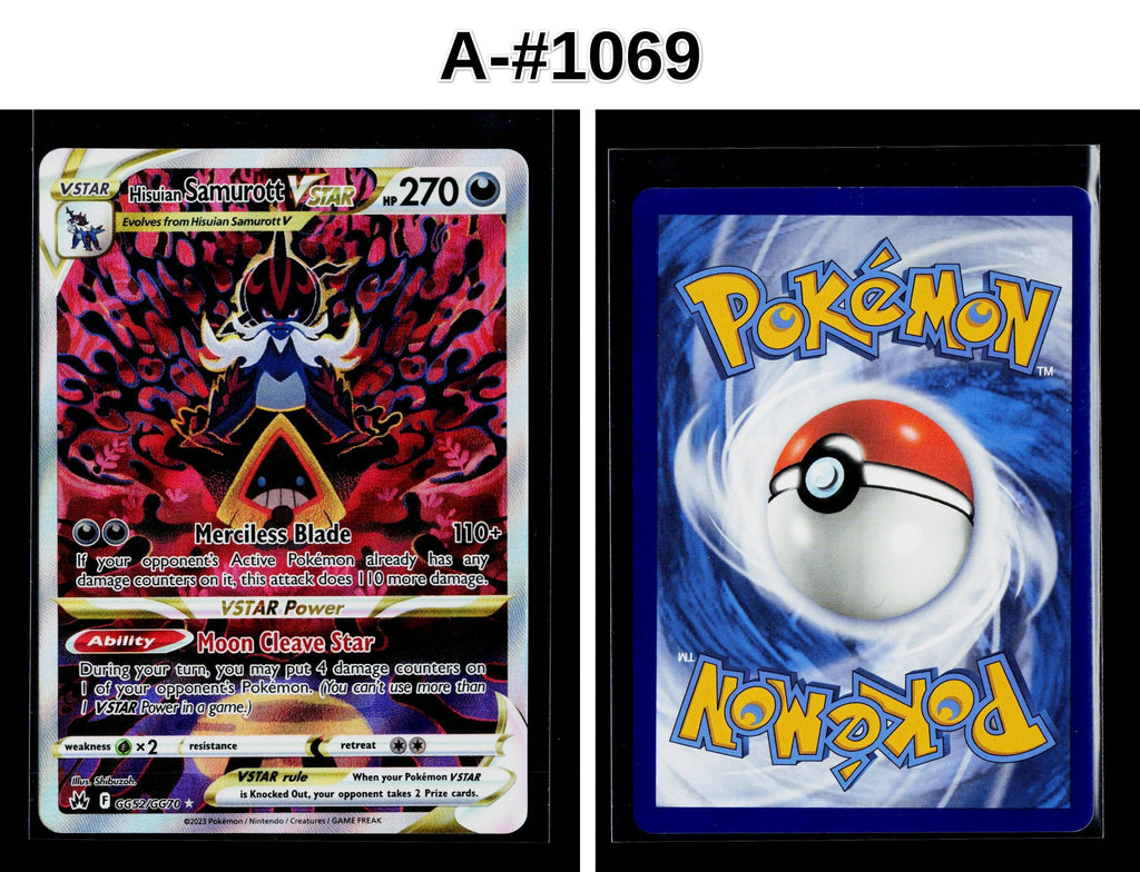 Front + Back scan | Near Mint / A-#1069 / Holofoil