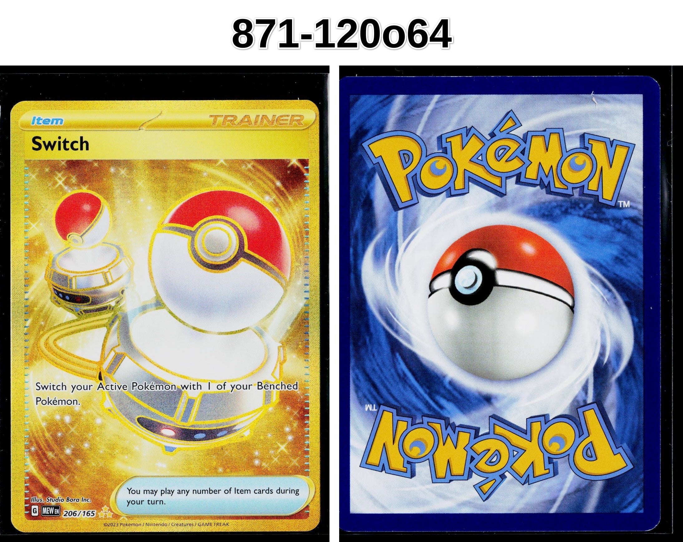 Front + Back scan